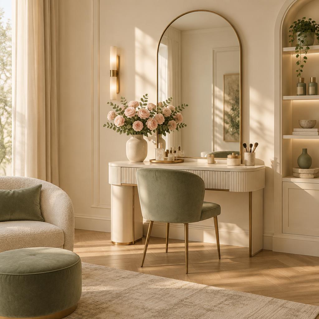 Einblick in ein elegantes Beauty-Studio